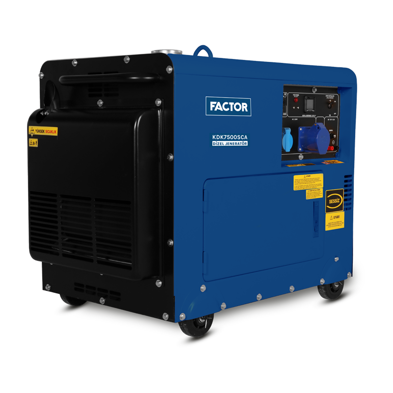 6.9 KVA OTOMATİK KABİNLİ JENERATÖR 230V