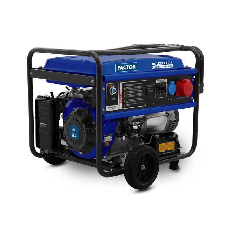 BEZİNLİ JENERATÖR 12 KVA TRİFAZE