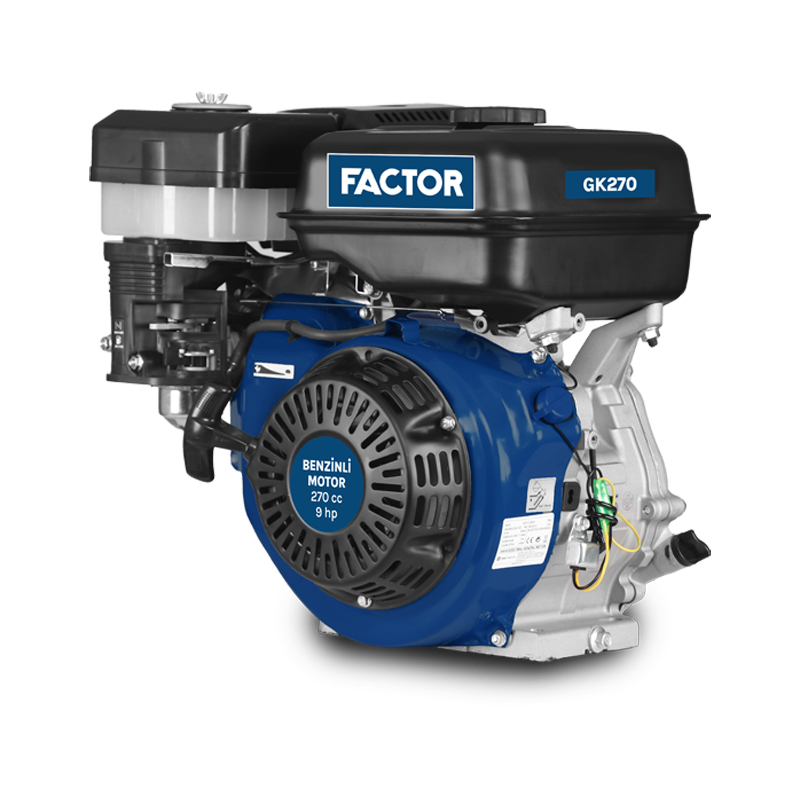 9 HP BENZİNLİ MOTOR İPLİ - KAMALI