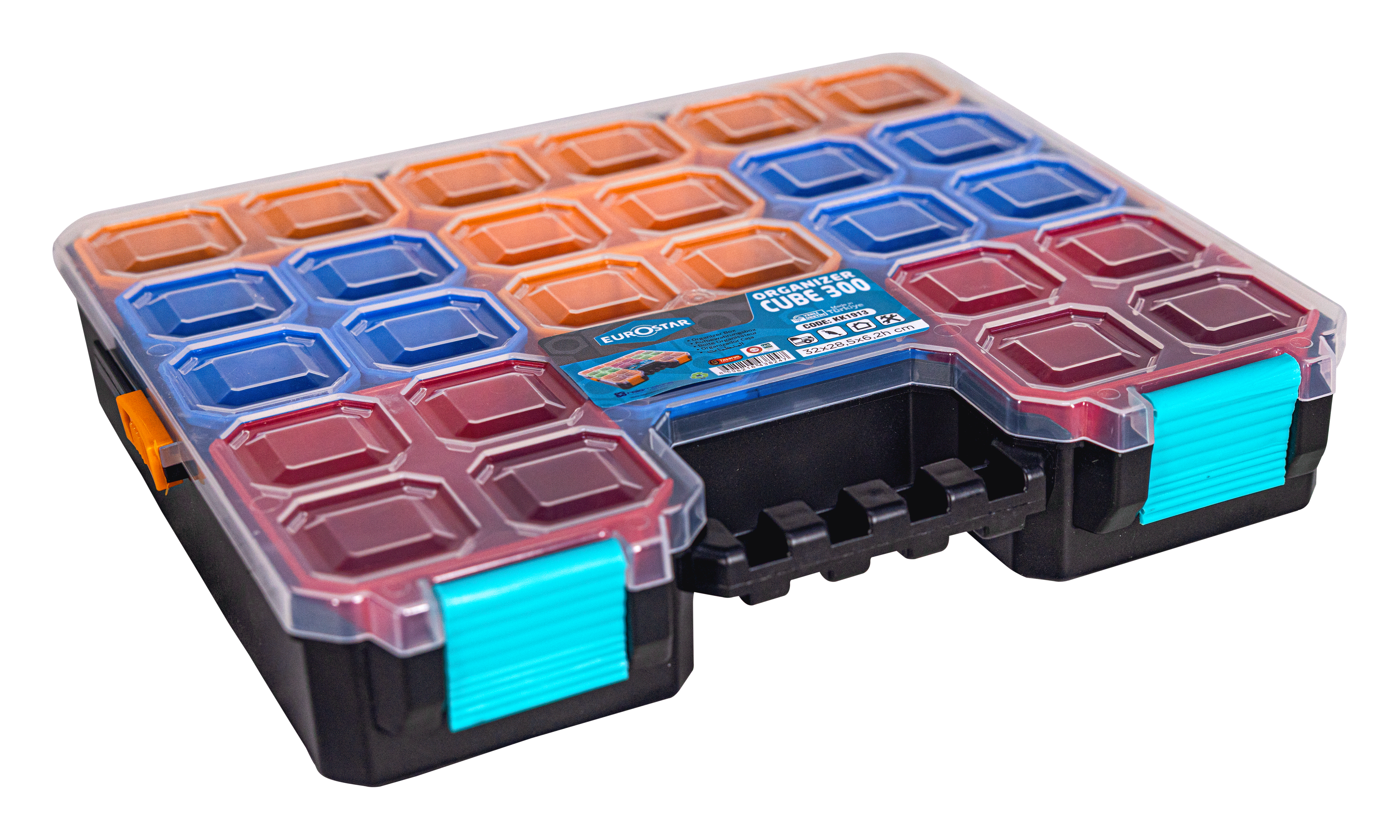 Küp Organizer Kutu 13" (Paket: 16 adet)