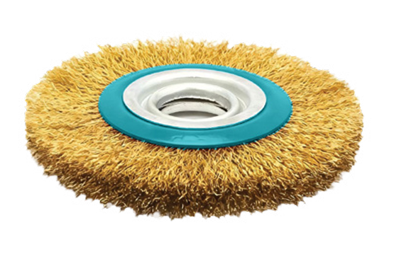 Daire Tel Fırça Sarı 175mm