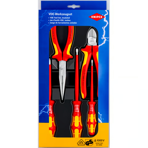 Knipex 5 Parçalı Vde Paketi