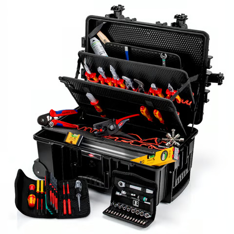 Knipex Takım Çantası Robust 45 Move Elektro (63 Parçalı)