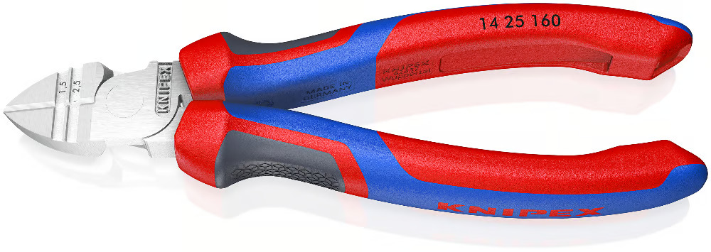 Knipex 1425160 Yan Keskı Kablo Sıyırmalı
