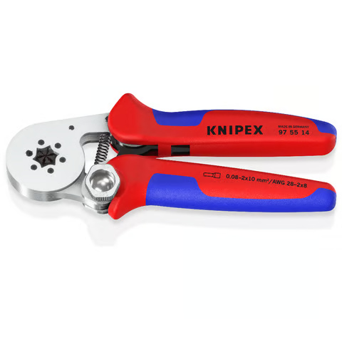 Knipex Kablo Yüksük Sıkma Kendiliğinden Ayarlanabilen