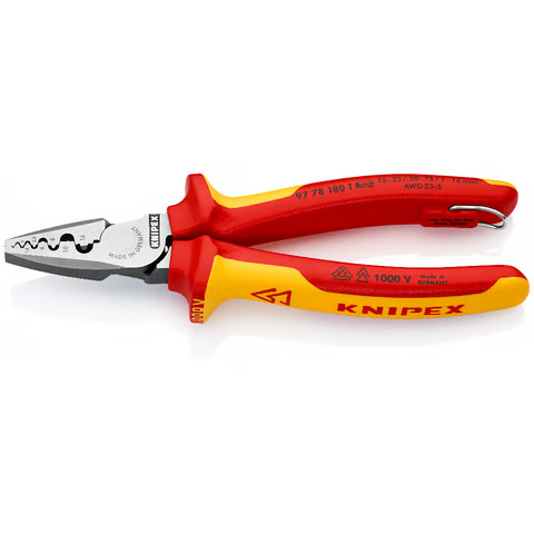 Knipex Sıkma Pensesi (kablo Yüksükleri İçin)