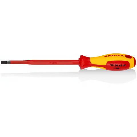 Knipex 98 20 65SL Duz Tornavida Slım