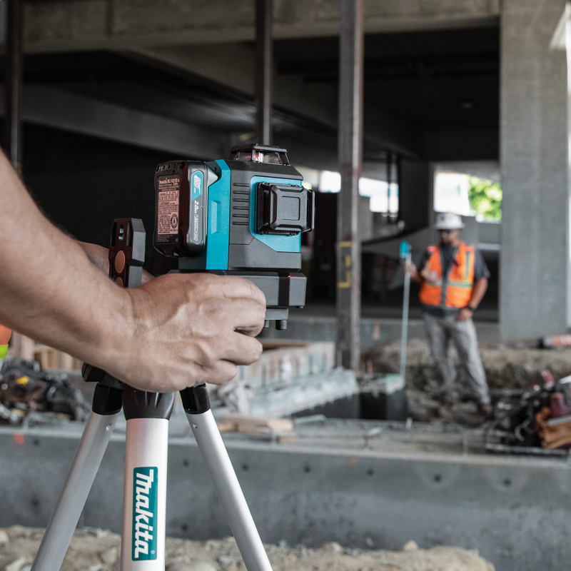 KIRMIZI MULTİ LİNE LAZERİ 3X360° (AKÜLÜ)