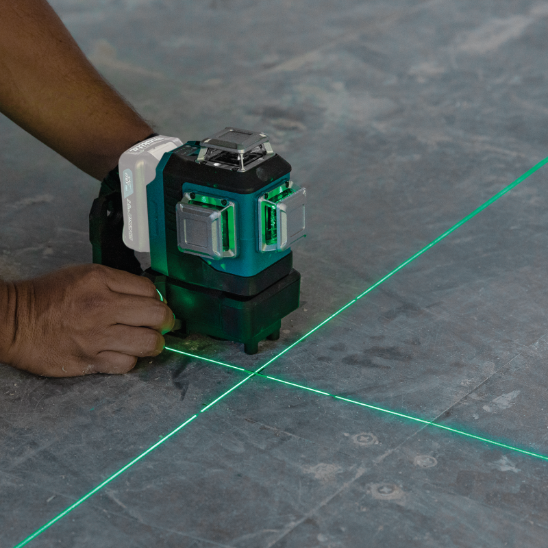 SK700GD YEŞİL MULTİ LİNE LAZERİ 3X360° (AKÜLÜ) - Makita TR