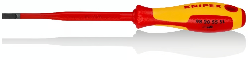 Knipex 98 20 55SL Duz Tornavida Slım