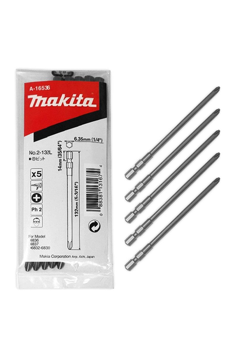 Şerit Vidalama Ucu PH2 132 mm (Paket: 5 adet)
