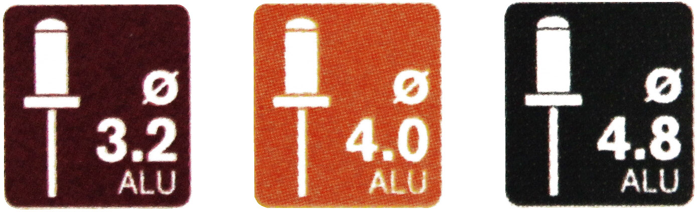 DÖNER BAŞLI PERÇİN ALETİ 