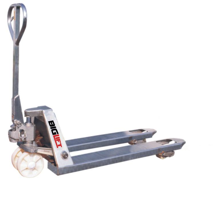 STAINLESS-POLYAMIDE WHEELED HANDPALLET TRUCK