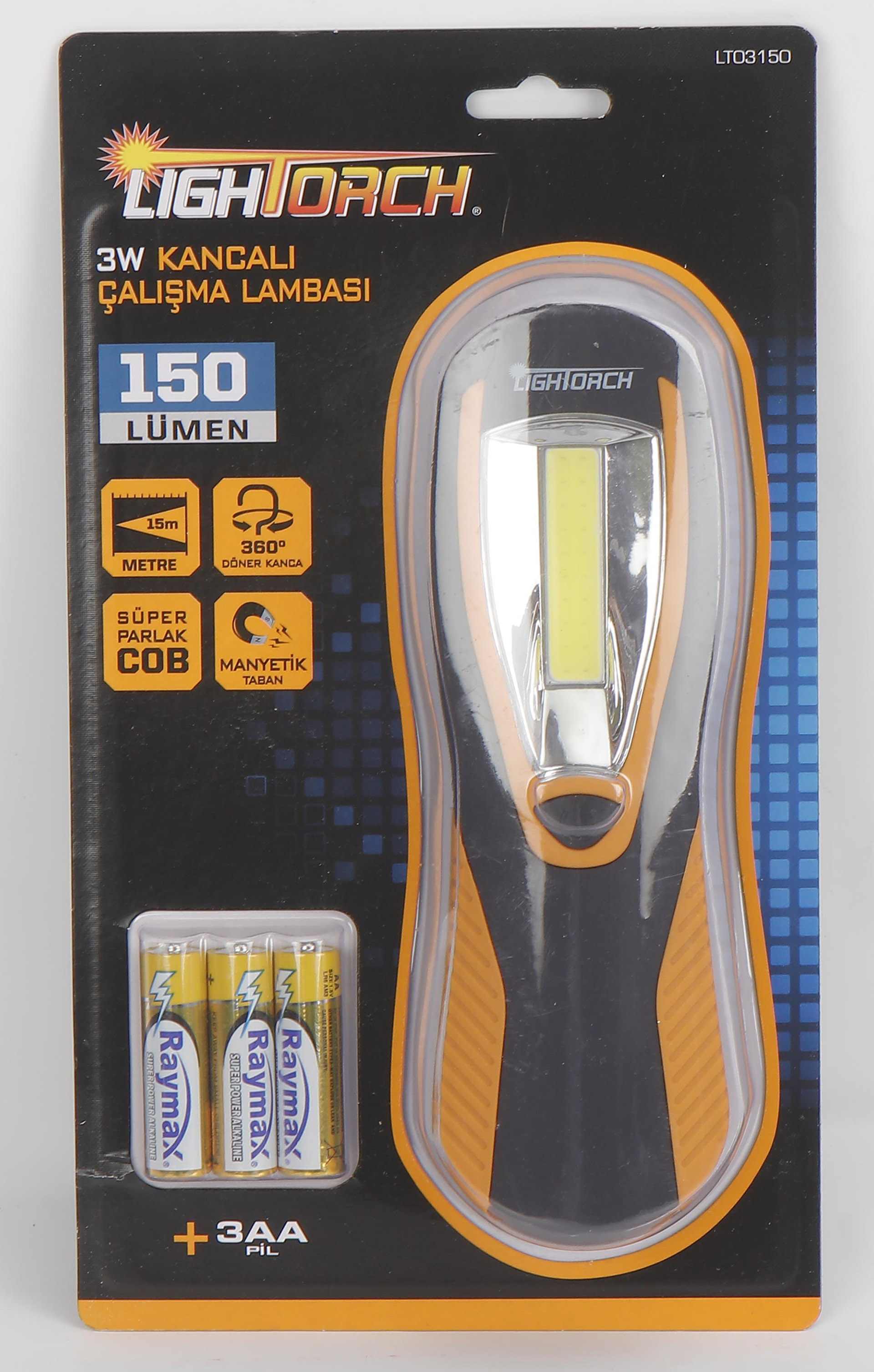 KANCALI SÜPER PARLAK ÇALIŞMA LAMBASI