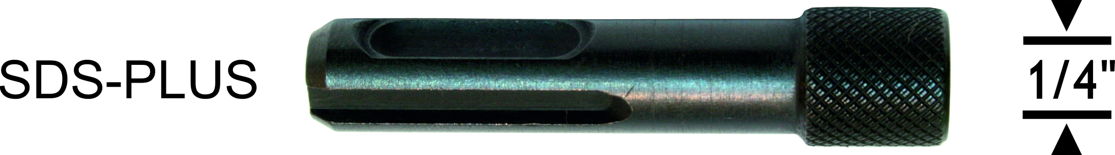 Sds - Plus Adaptörü 55mmx1/4" (Paket: 10 adet)