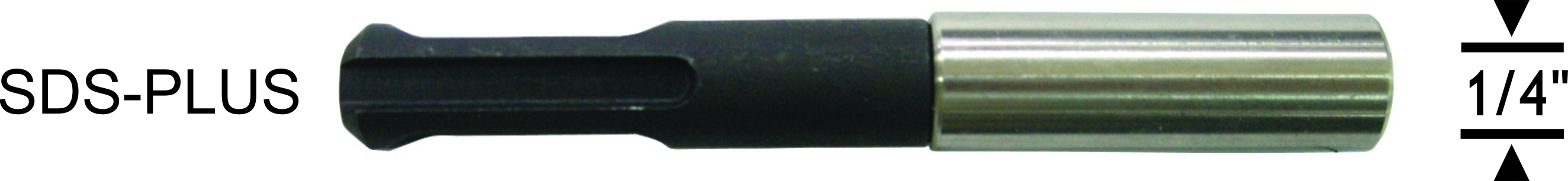 Sds - Plus Adaptörü 7mmx 1/4" (Paket: 5 adet)