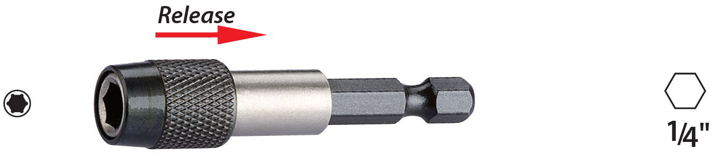 Hızlı Bits UÇ 1/4"x60mm