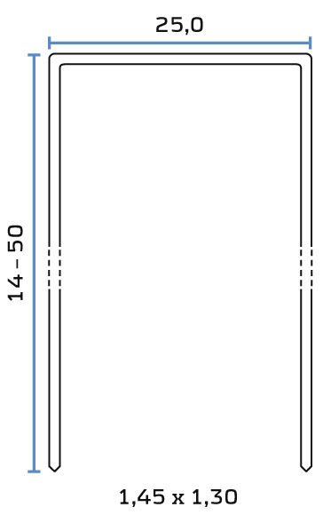 140 SERİSİ ZIMBA TELİ 30 mm