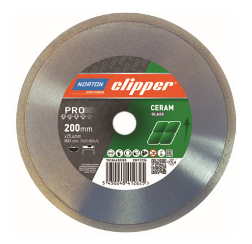 Norton Clıpper 30184 Pro Ceram Glass 180mm Testere