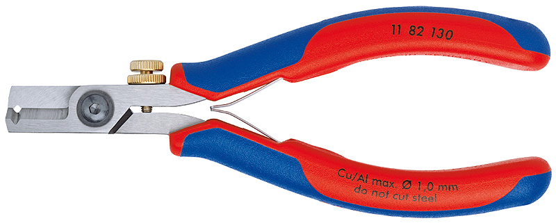 Knipex 11 82 130 Kablo Sıyırma Pense - Makas Tıp