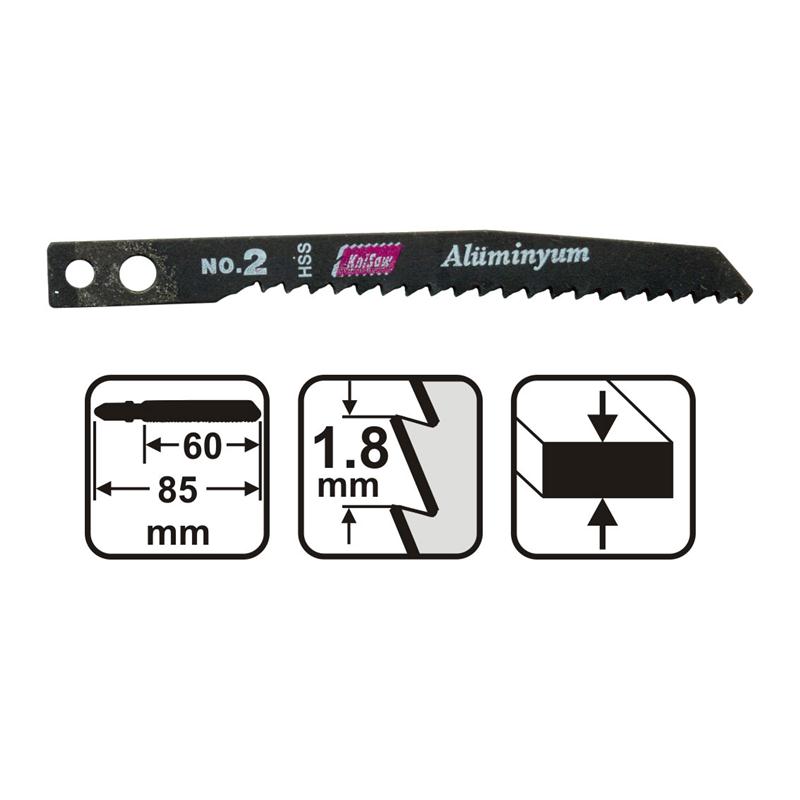 5 Lİ DEKUPAJ TESTERE BIÇAĞI 21 DİŞ