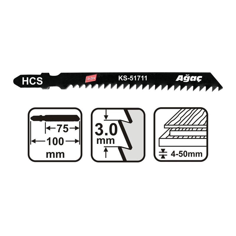 5 Lİ DEKUPAJ TESTERE BIÇAĞI 24 DİŞ