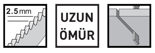 KILIÇ TESTERE BIÇAĞI 225 mm