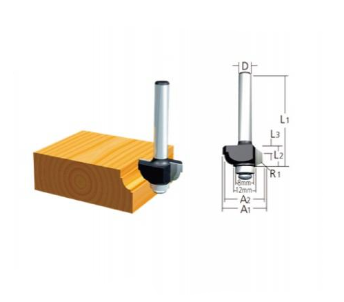 Freze Bıçağı 6x26 mm