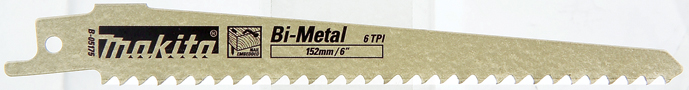 Kılıç Testere Bıçağı 152 mm (Paket: 5 adet)