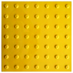 Hissedilebilir Uyarıcı Yürüme Yüzey 40x40x8 mm (Paket: 50 adet)