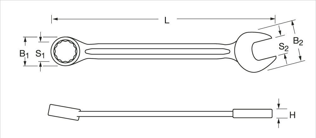 KOMBİNE ANAHTAR 12 mm